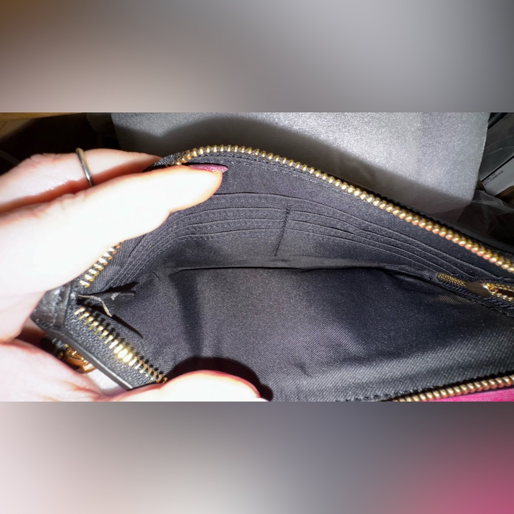 Coach Double Zip Wallet wristlet - Picture 5 of 8